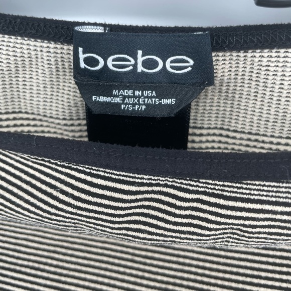 Bebe striped‎ crop top - Picture 7 of 7